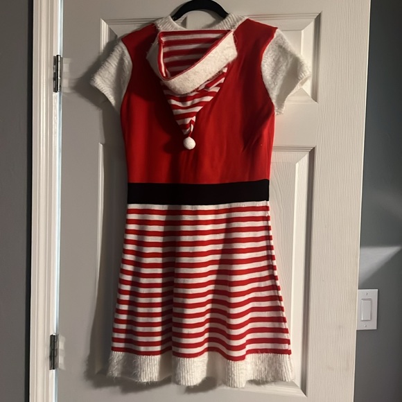 Mrs. Claus Dress. Worn once. Size L. - Picture 2 of 5